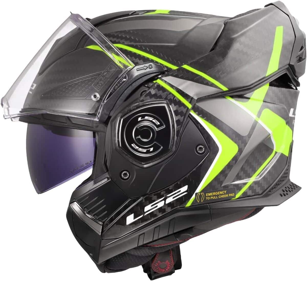 Test : casque moto modulable LS2 Advant X Carbon Future II XL