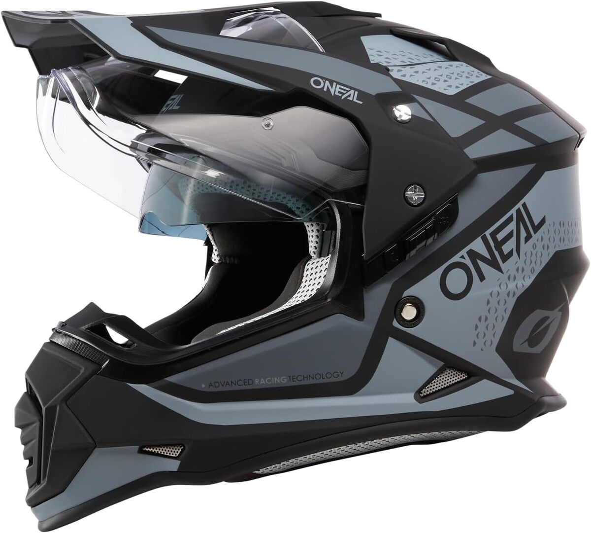 Test : casque O'Neal Enduro Sierra R, noir gris, taille M
