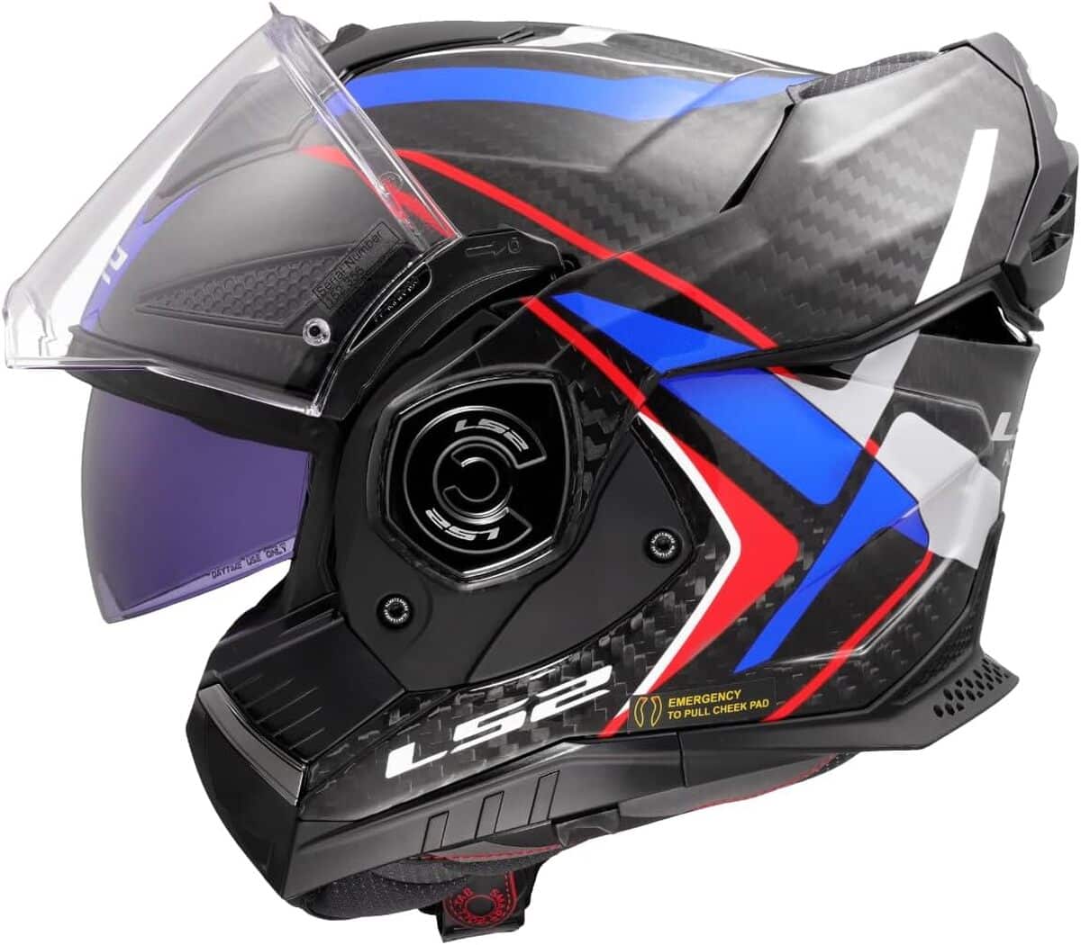 Test du casque moto LS2 ADVANT X Carbon Future II : innovation XXL