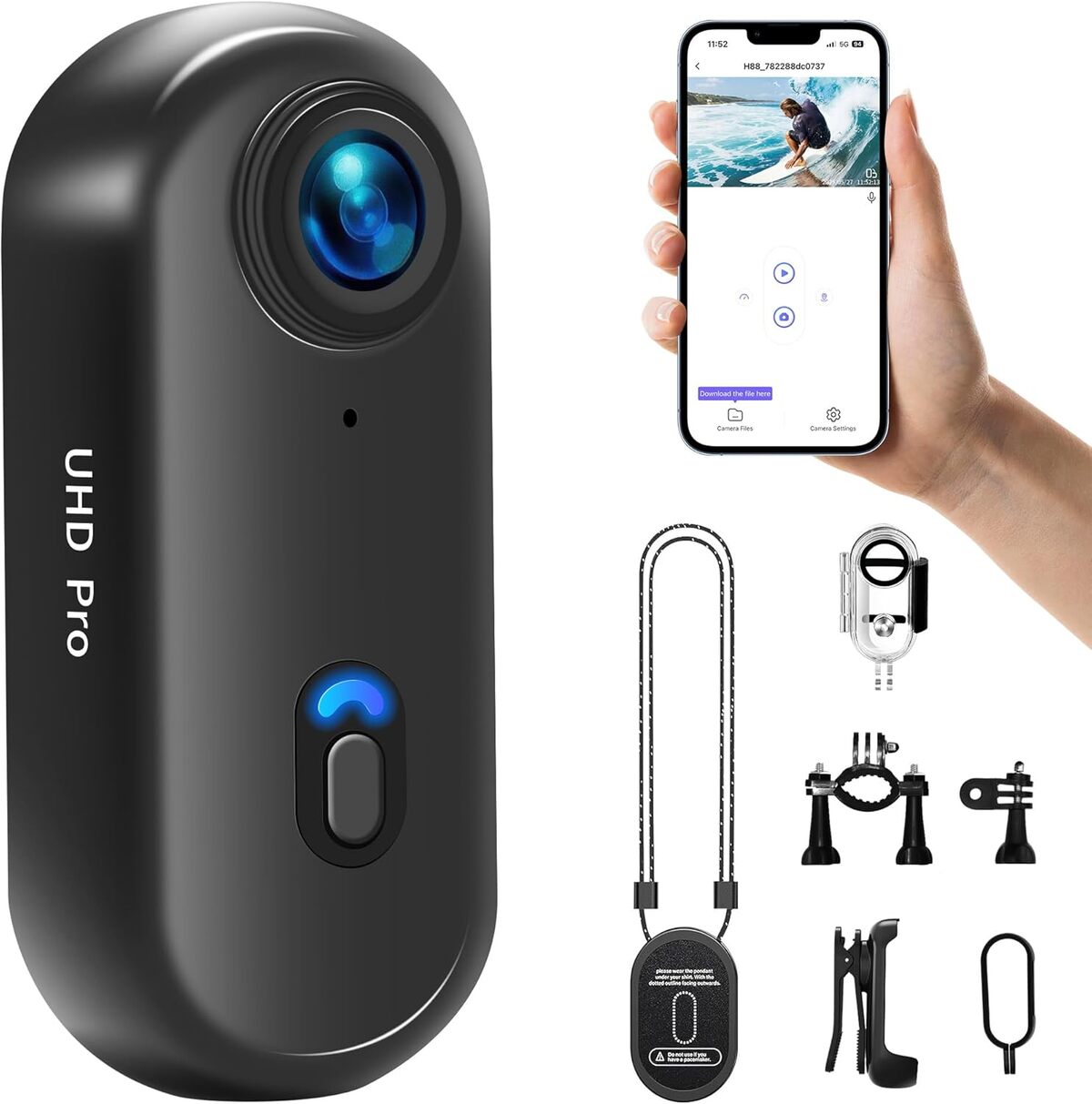 Test NinjaCam Mini : camรฉra sport 4K polyvalente et รฉtanche