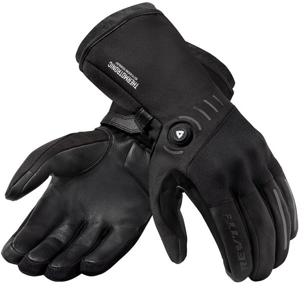 REV'IT ! Revit Freedom H2O WP Gants de moto chauffants, schwarz, M