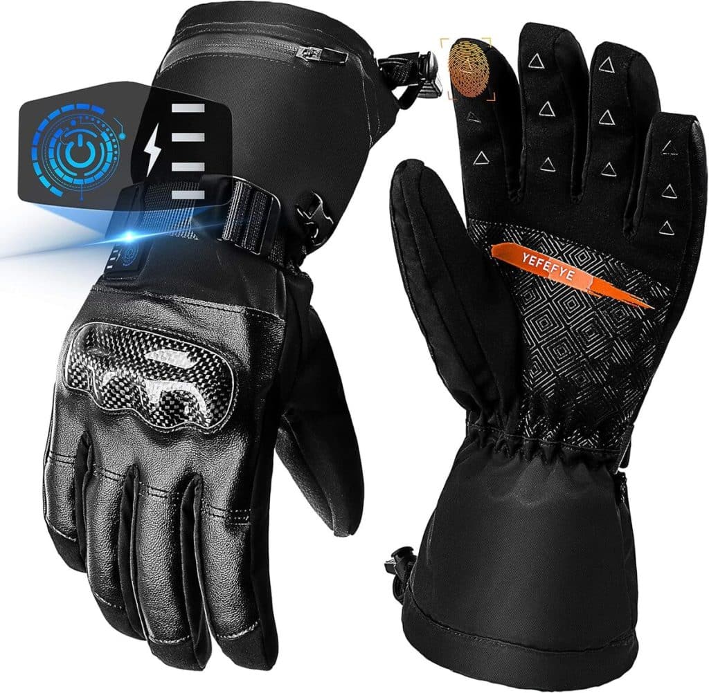 Test : gants chauffants Shaalek 7.4V pour sports d'hiver
