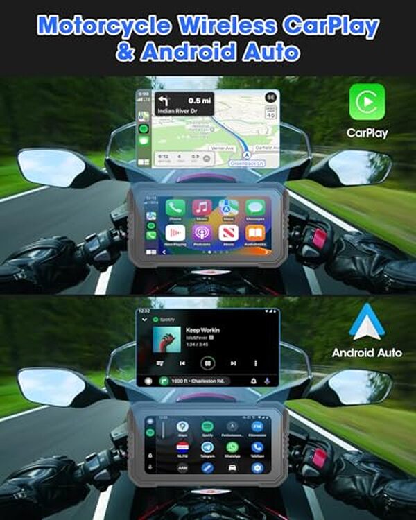 Découvrez notre analyse du GPS 4K Carplay Android Auto pour moto 6, 25 pouces. Performance, connectivité et sécurité au rendez-vous.