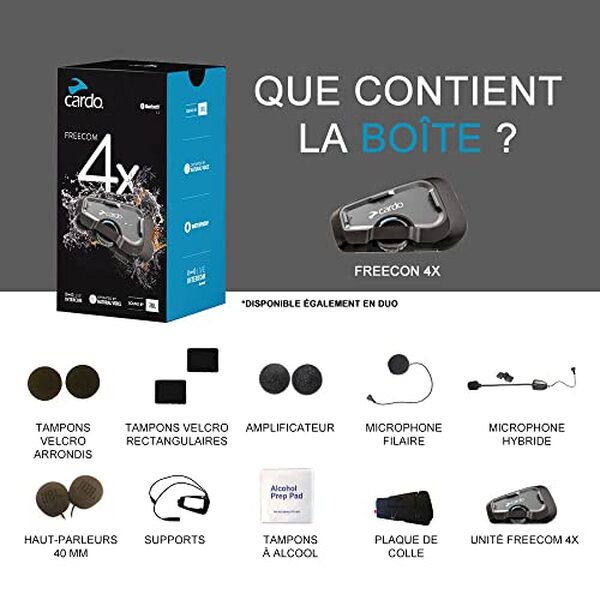 Découvrez notre analyse détaillée du système Bluetooth Cardo FREECOM 4X : améliorez votre expérience à moto avec une communication sans faille et un son exceptionnel.