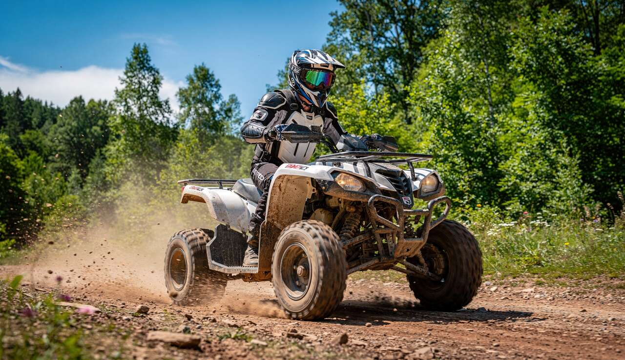 Premiers pas dans le monde du quad