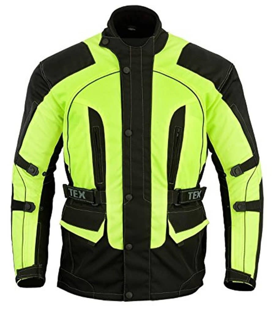 Test de la veste motard Texpeed haute visibilité 7XL