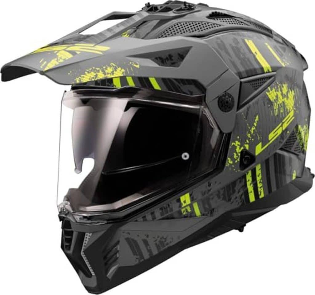 Test du casque moto cross LS2 Pioneer II Crazy en XL