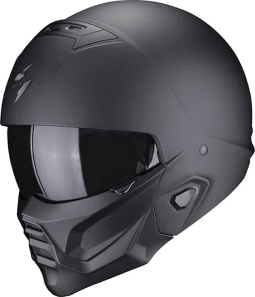 Test du casque moto modulable Scorpion Exo-Combat II Solid