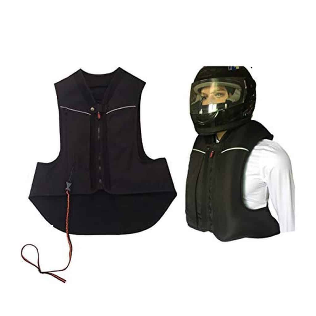 Test du gilet airbag moto réfléchissant 600D