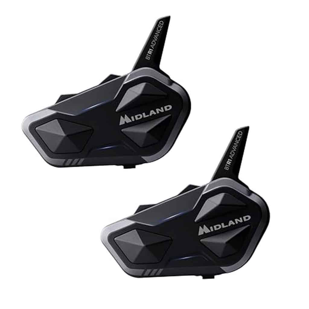 Test : midland BTR1 Advanced Twin, intercom duo moto avec écouteurs Bluetooth