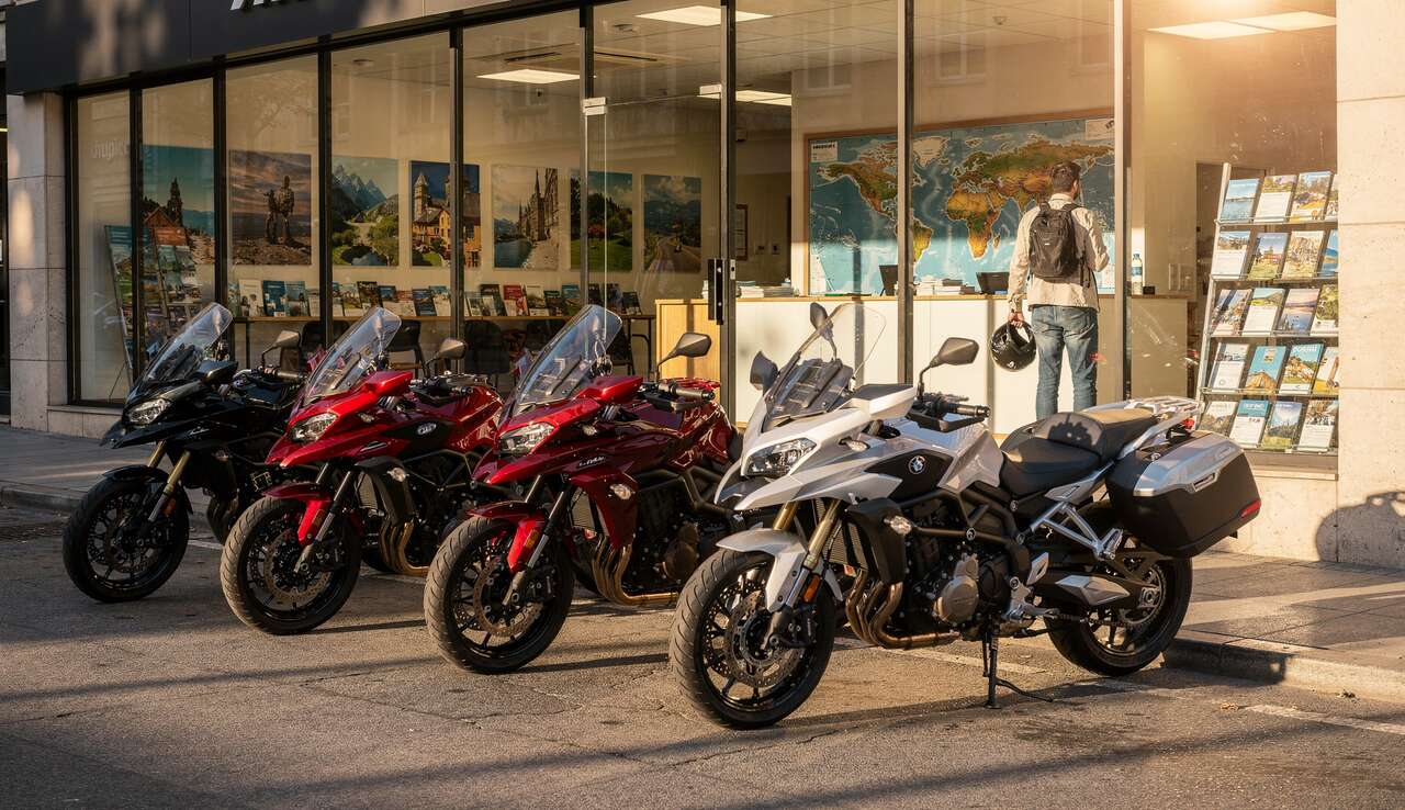 Options de formules de voyage moto