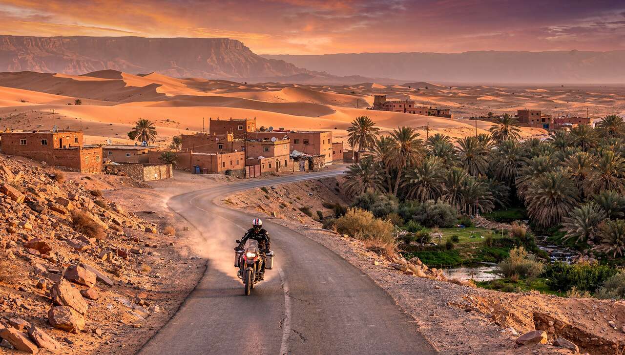 Quand partir pour un voyage &agrave; moto au maroc