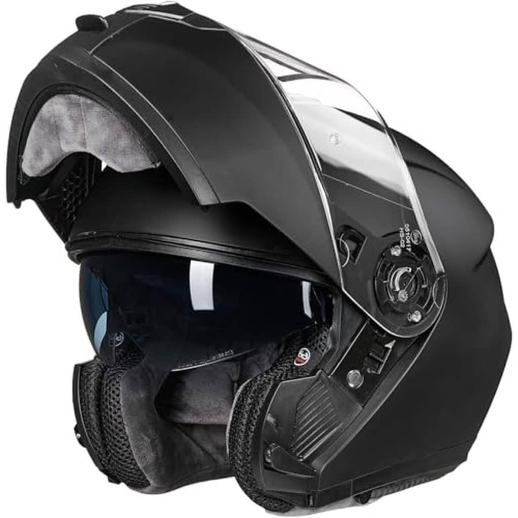 Test : casque modulable modèle 159 noir mat M