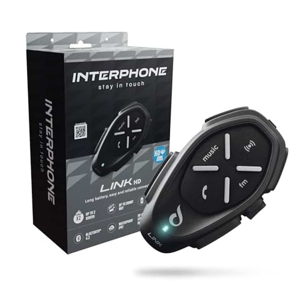 Test de l'intercom moto Link HD Mono : bluetooth, longue portée et endurance