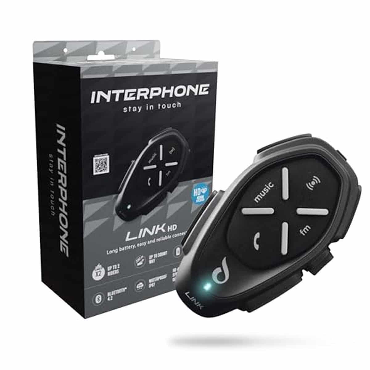 Test de l'intercom moto Link HD Mono : bluetooth, longue portée et endurance