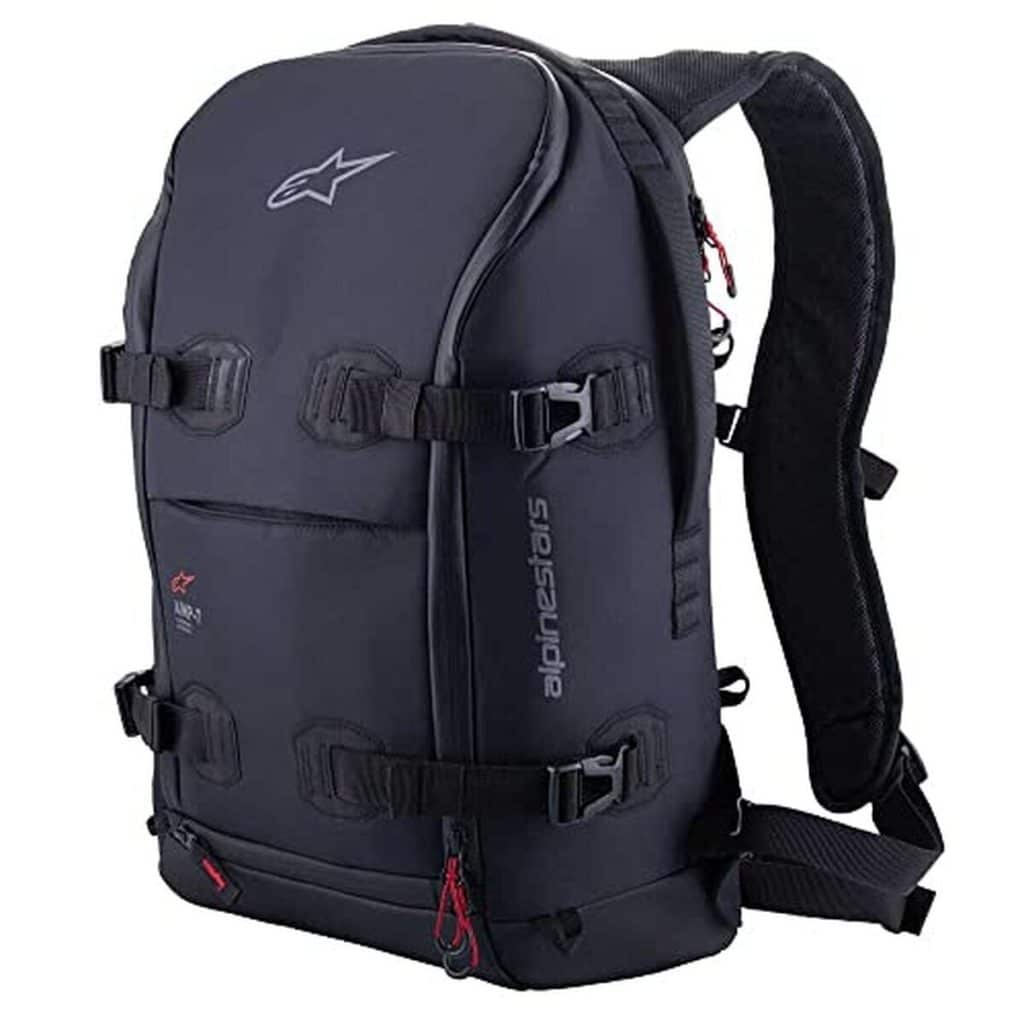 Test du sac à dos de moto Alpinestars AMP-7 noir