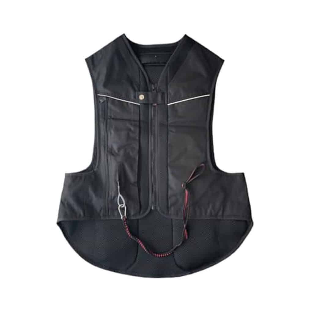 Test : gilet airbag léger pour moto et sport (Nero, m)