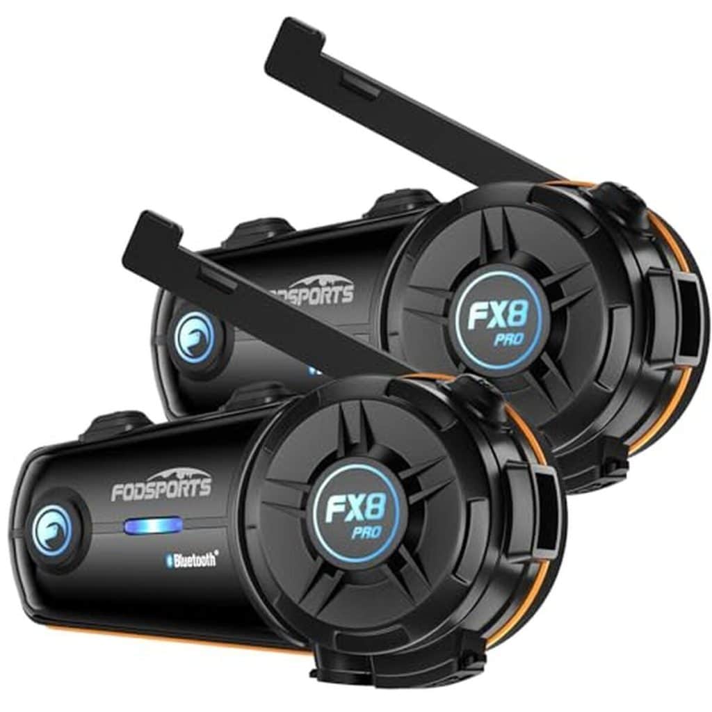 Test : intercom moto Fodsports FX8 Pro multitâche audio