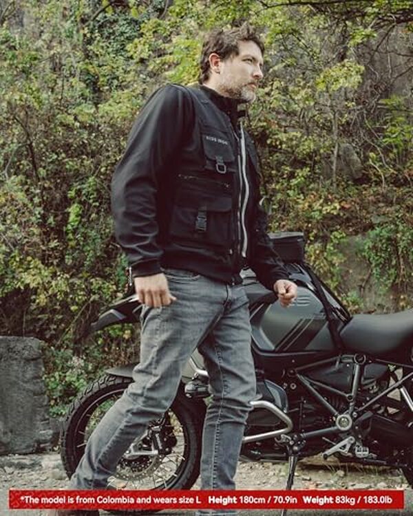 Découvrez notre test détaillé de la veste moto RIDEIRON 3 en 1 pour hommes XXL : confort, style et protection au rendez-vous pour vos trajets moto