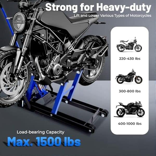 Découvrez notre test complet du cric hydraulique KEESUNG 680 kg : fiabilité, stabilité et facilité d'utilisation pour l'entretien de votre moto. 