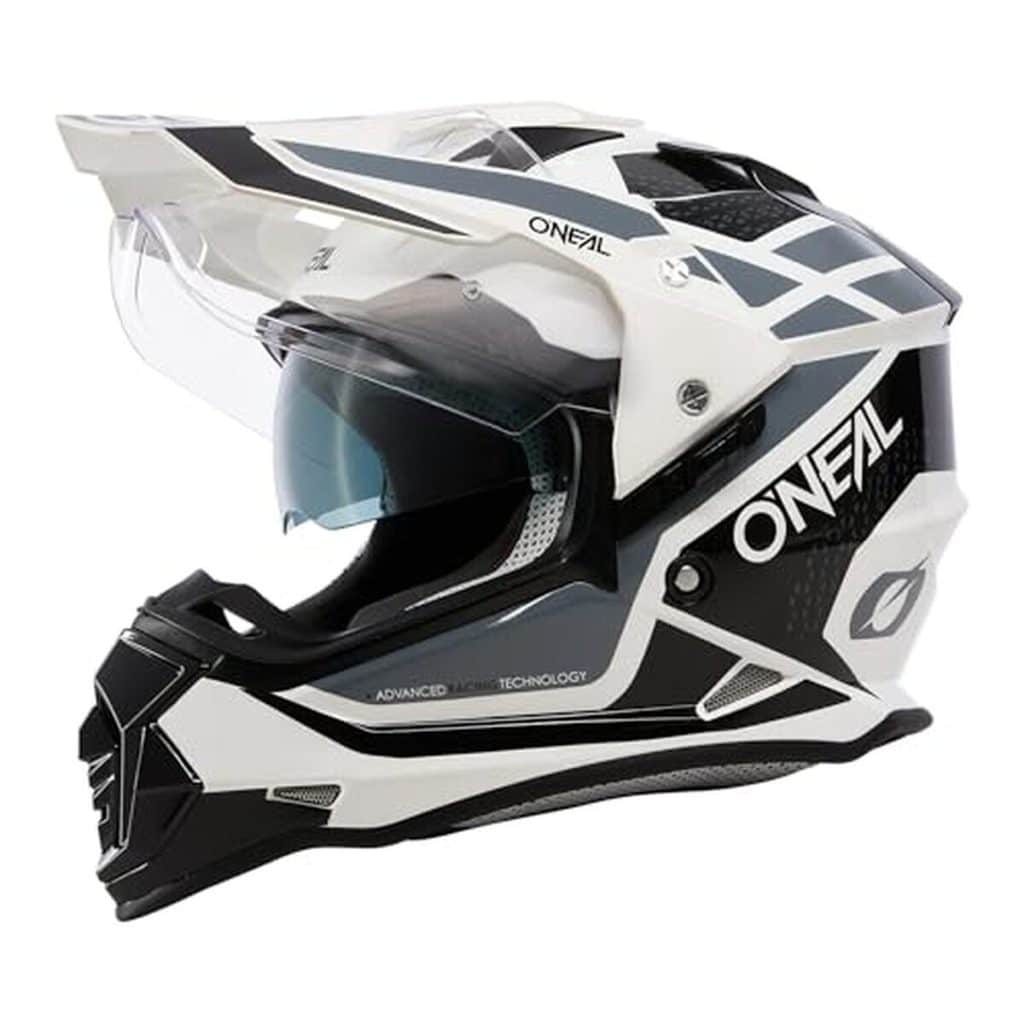Test : casque O'NEAL Sierra R enduro XL blanc noir gris
