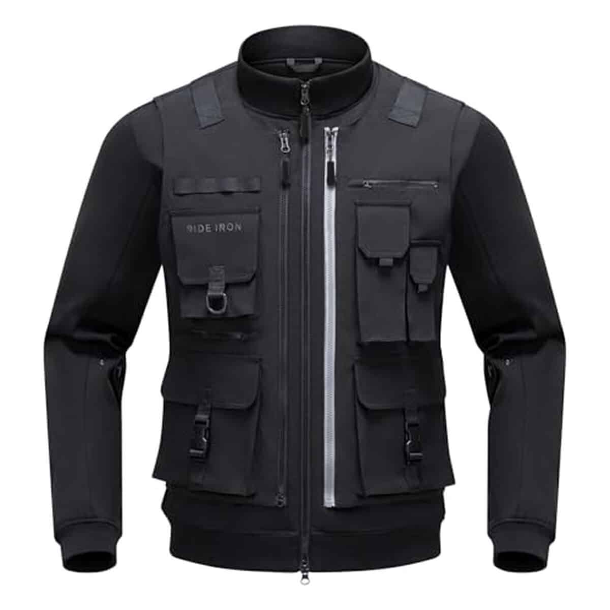 Test de la veste moto RIDEIRON 3 en 1 pour hommes XXL