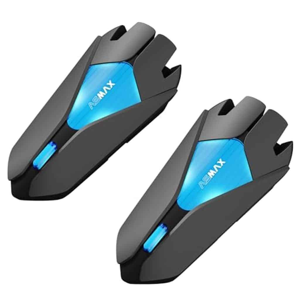 Test de l'intercom moto ASMAX Z1 : performance et rapidité de charge pour motards