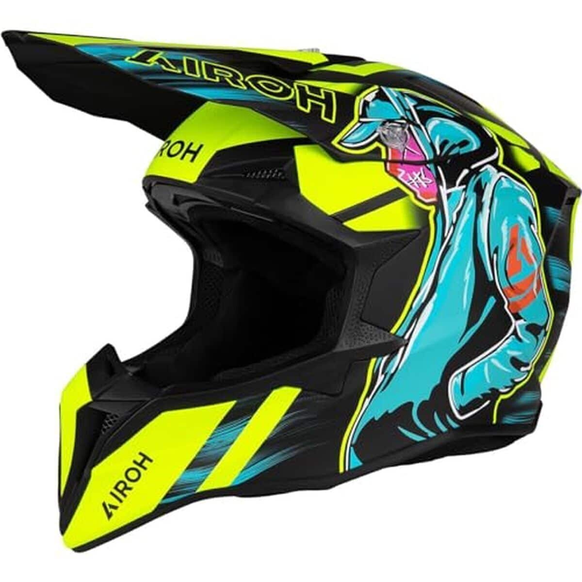 Test Du Casque Airoh Wraap Cyber Yellow Matt M