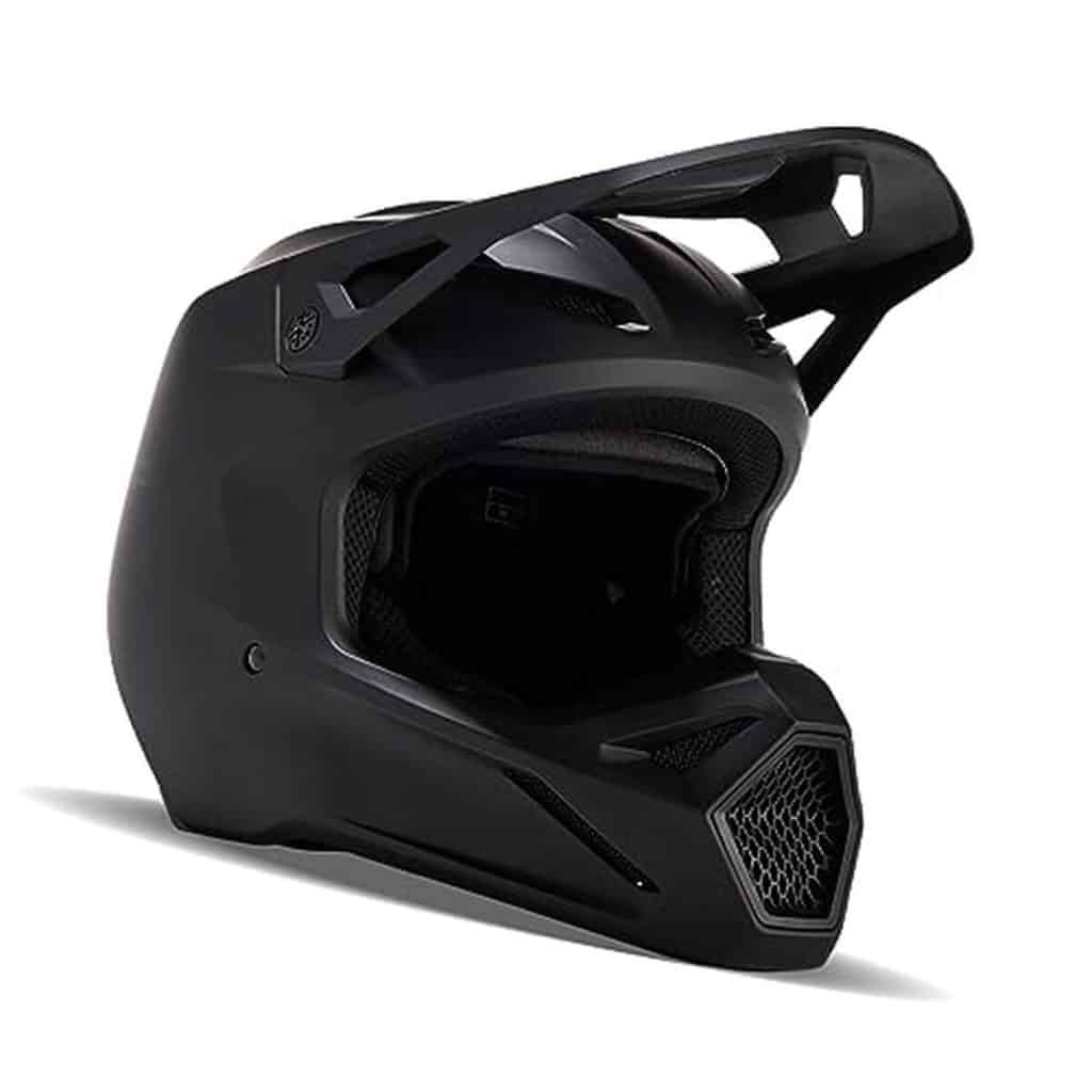 Test du casque Fox Racing V1 Solid noir mat XL