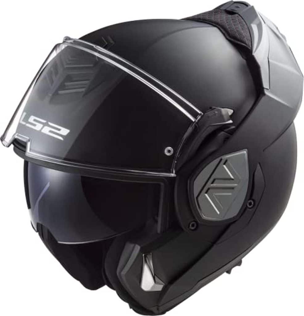 Test du casque modulable LS2 ADVANT Matt Black XXL