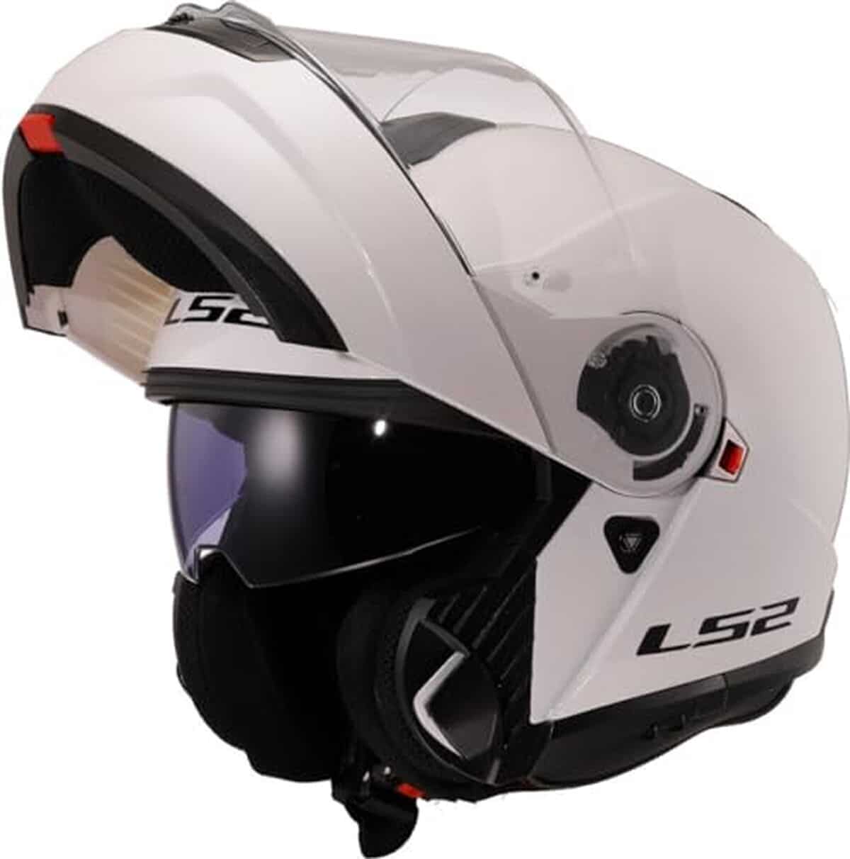 Test du casque modulable LS2 Strobe II Gloss White