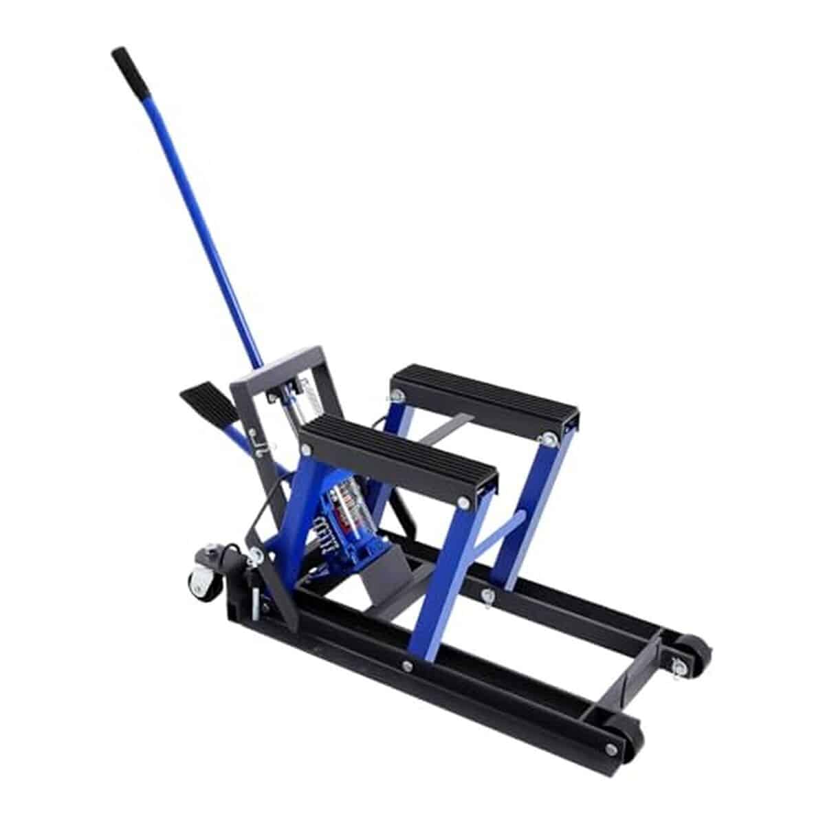 Test du cric hydraulique KEESUNG pour moto 680 kg