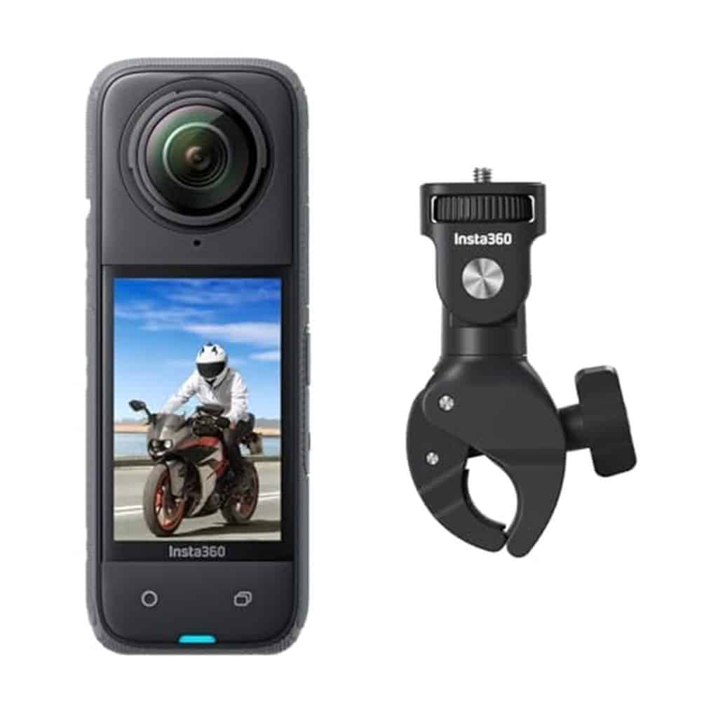 Test Insta360 X4 Pack Moto : caméra 360° Étanche 8K