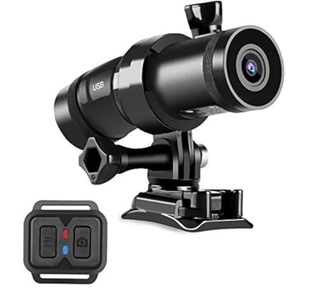 Test Techalogic DC-1 : caméra de moto double objectif