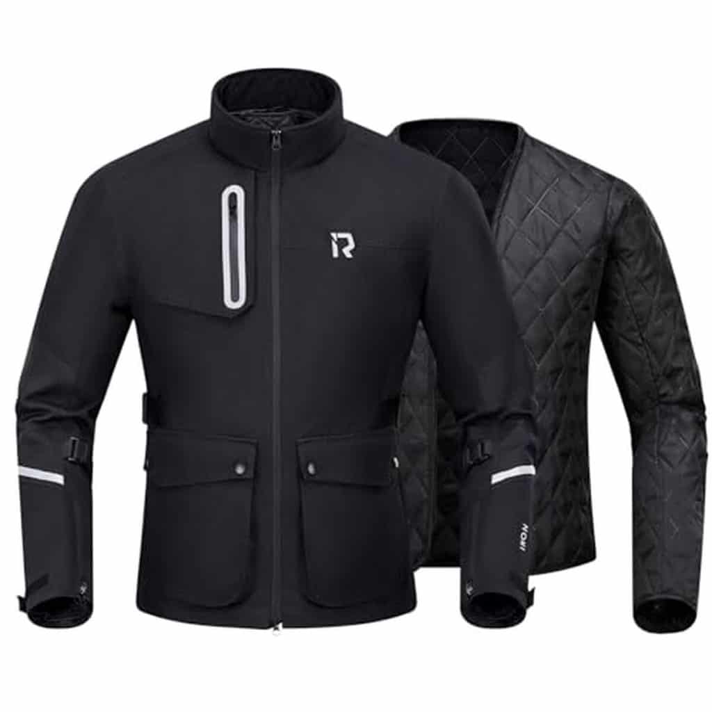 Test : veste moto Rideiron avec protections CE et doublure amovible