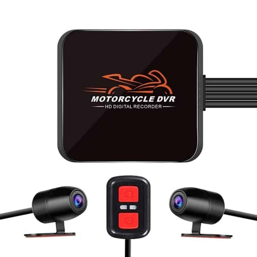 Test VSYSTO caméra moto 1080p double objectif