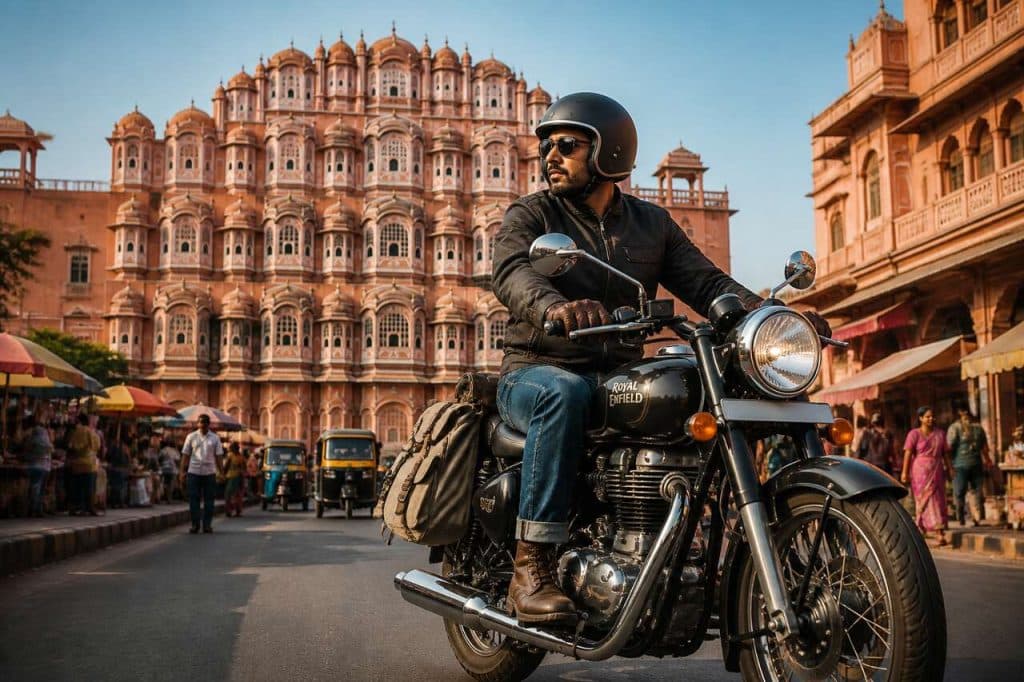 Conduire une royal enfield en inde : un défi unique