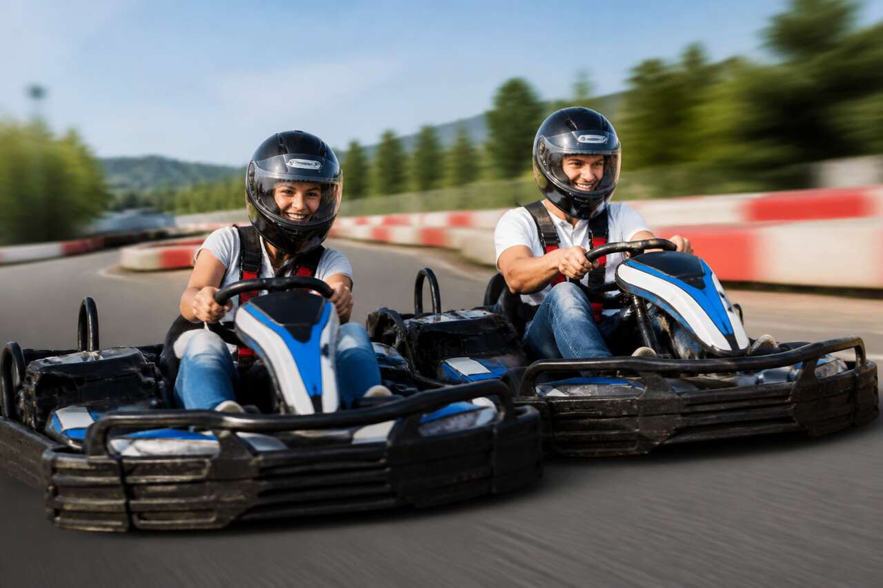 L'adrénaline du karting : une expérience à deux