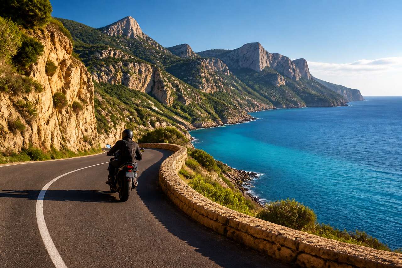 Top 10 des routes de sardaigne à moto