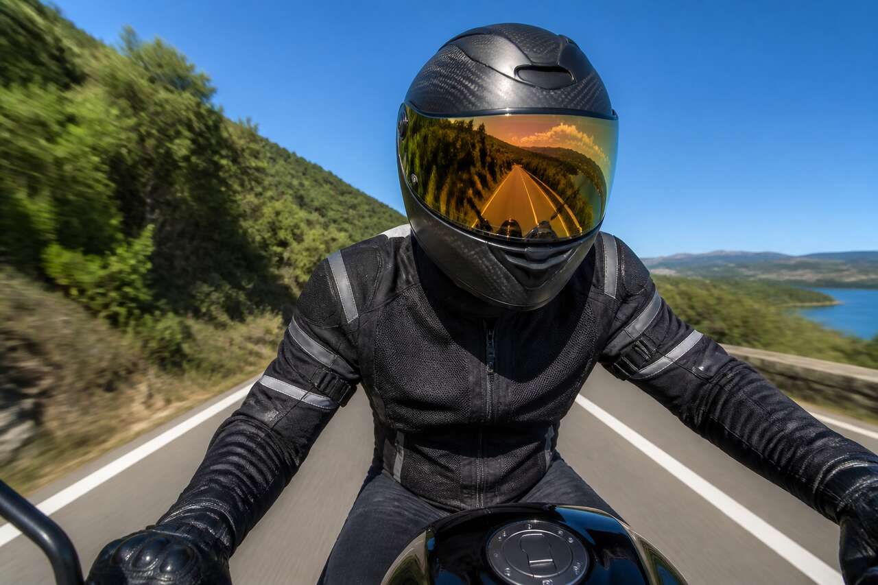 Alternatives légales pour utiliser une visière teintée sur un casque moto Alternatives légales pour utiliser une visière teintée sur un casque moto