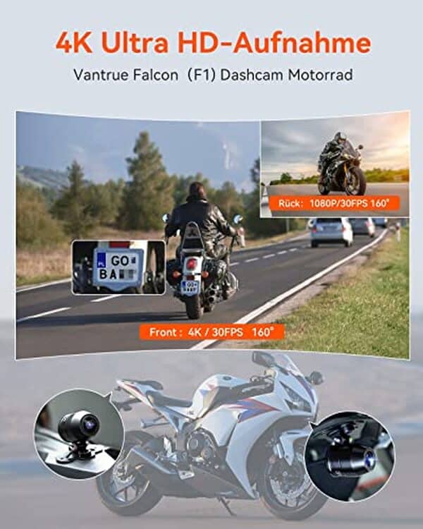 Découvrez notre test détaillé de la caméra moto Vantrue F1 4K : performances, qualité vidéo et fonctionnalités de cette dashcam haut de gamme pour motards. 