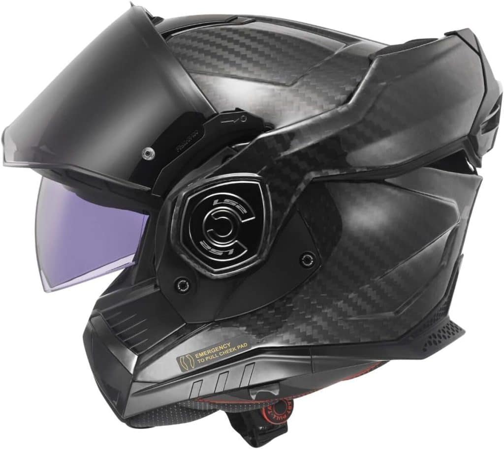 Test casque LS2 ADVANT X : modulable et léger en carbone