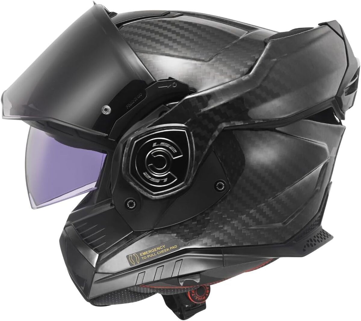 Test casque LS2 ADVANT X : modulable et léger en carbone