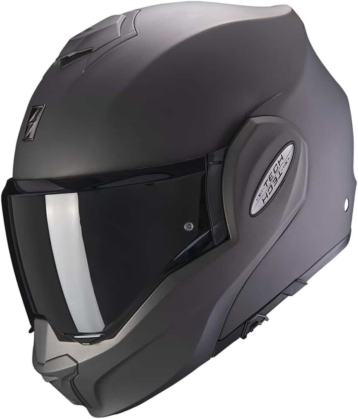 Test : casque moto Scorpion Exo-Tech Evo Solid anthracite mat - notre avis complet