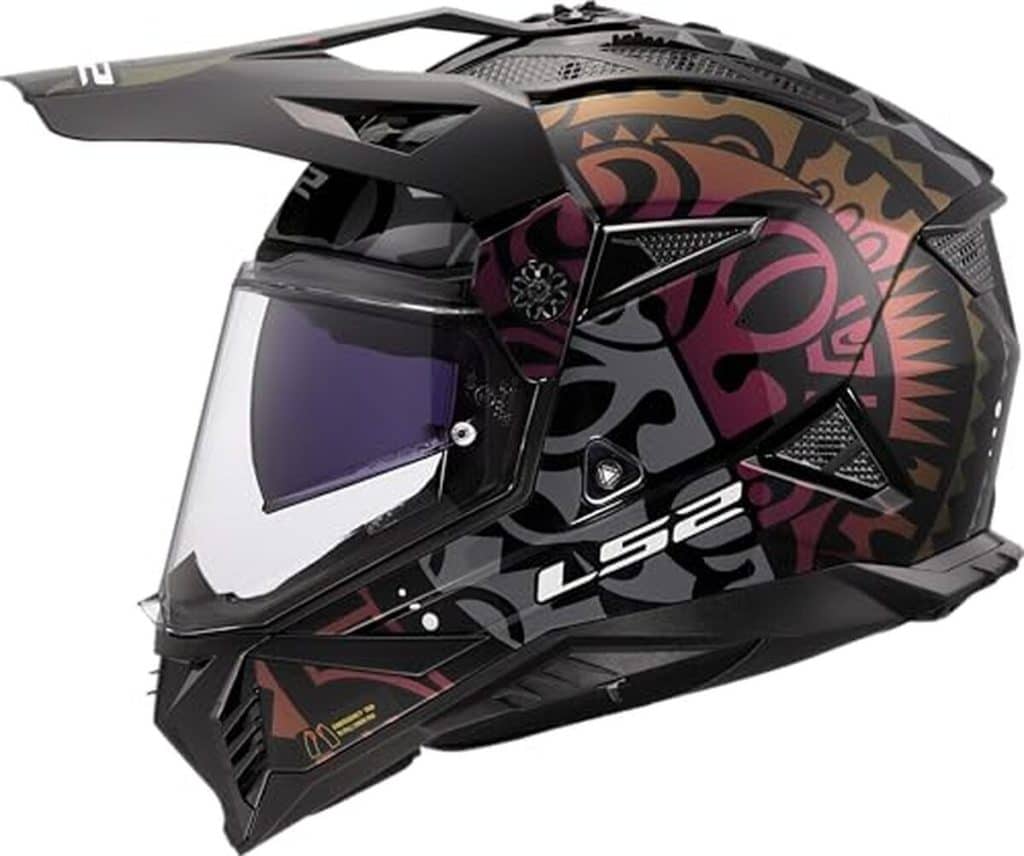 Test du casque LS2 Pioneer II rangi gloss black s