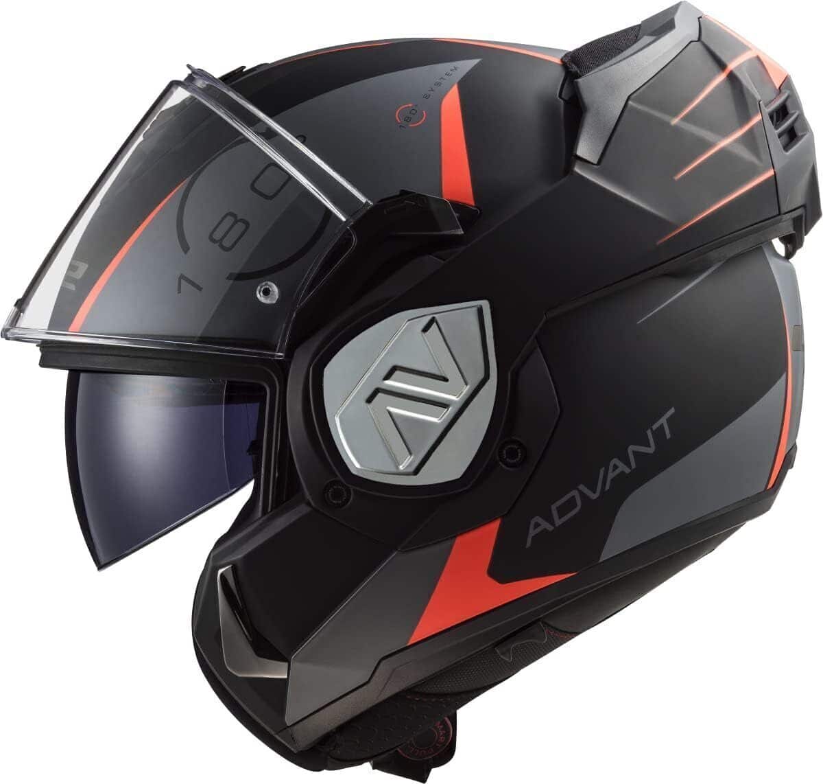 Test du casque modulable LS2 ADVANT Codex Mat Black Titanium