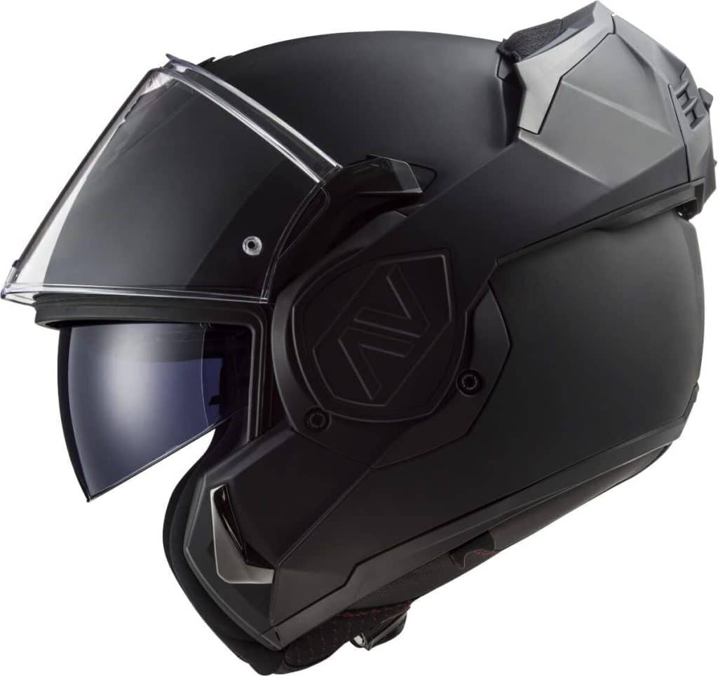 Test du casque moto LS2 modulable ADVANT noir XL