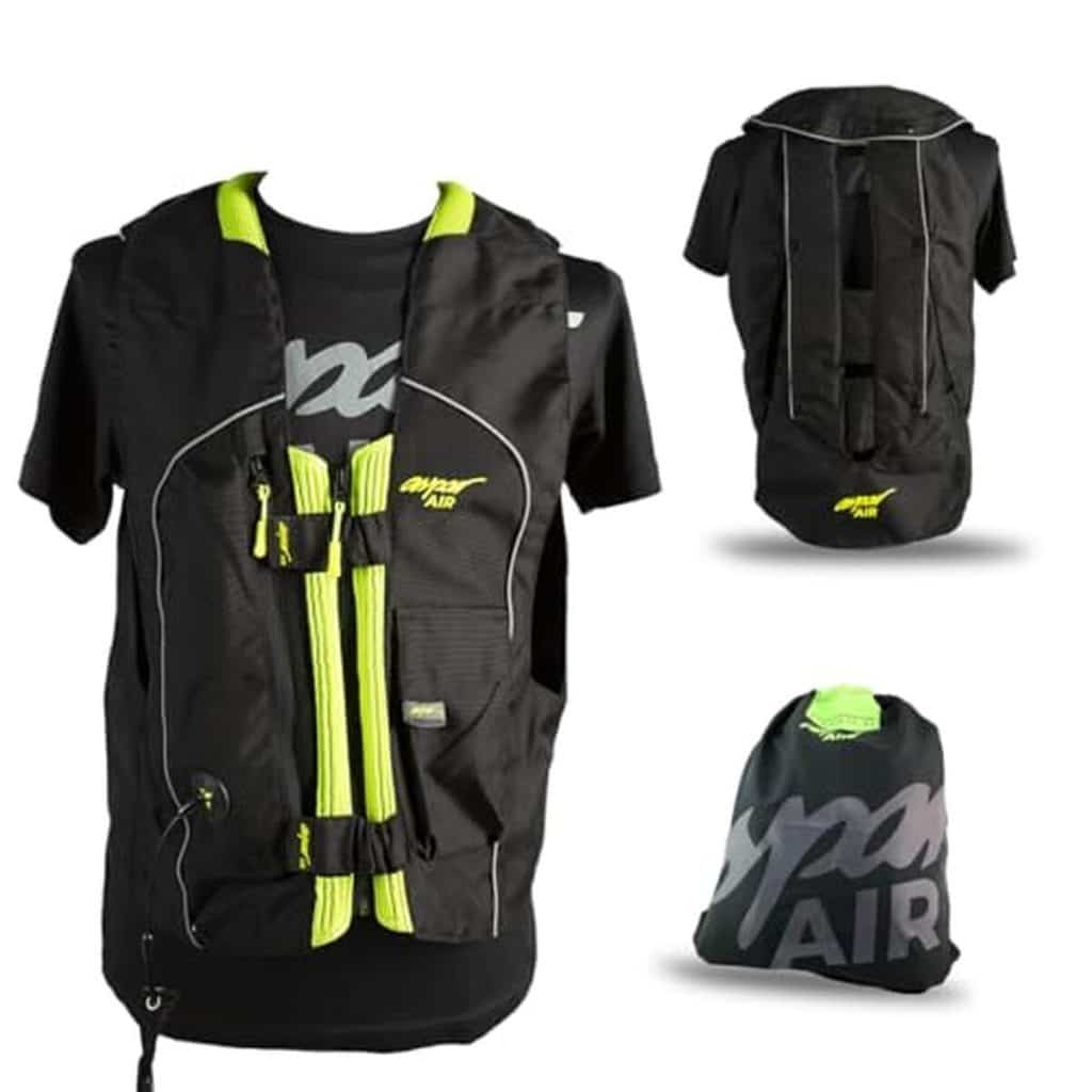 Test du gilet airbag Aspar Air 0.5 : sécurité moto compacte