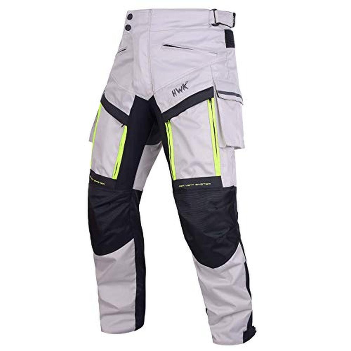 Test du pantalon de moto cargo HWK : haute visibilité et polyvalence