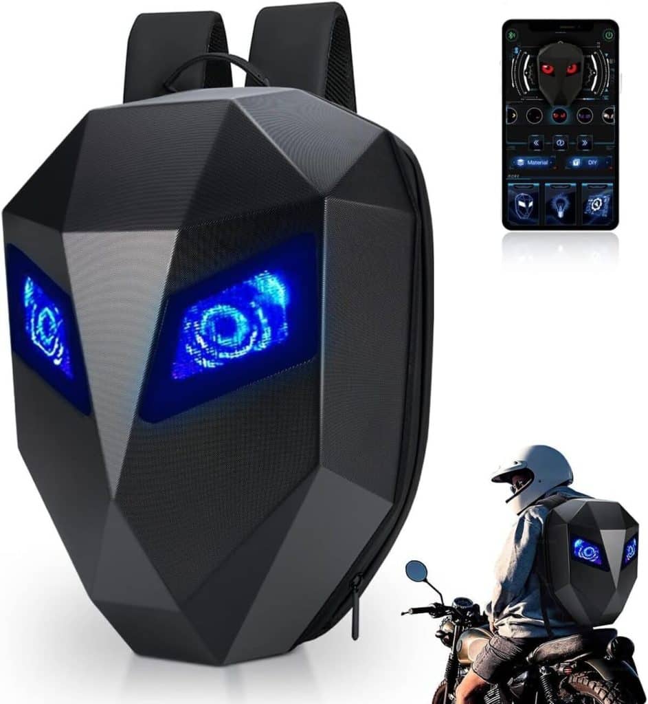 Test Du Sac À Dos Moto Mocoerl 3D Hard Shell : polyvalence Et Étanchéité